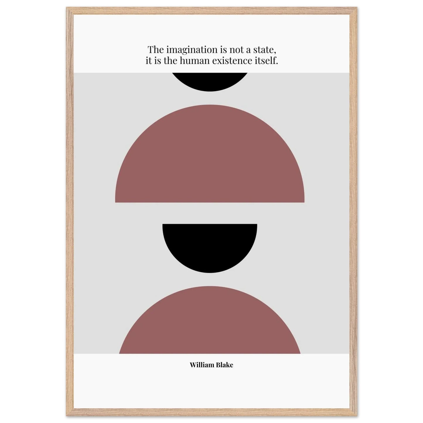 William Blake Quote Poster – Minimalist Literary Wall Art-INK & FRAME STUDIO