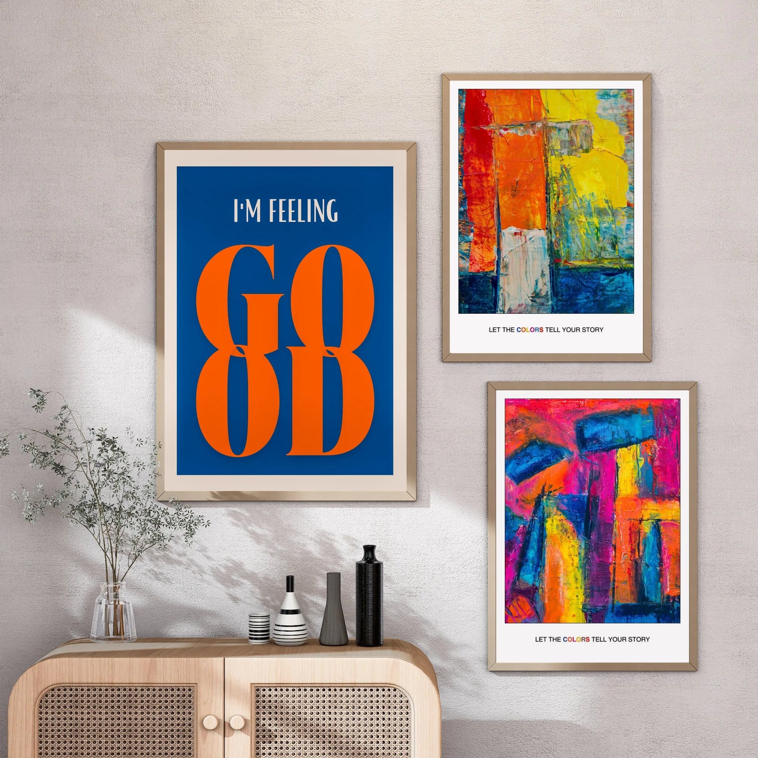 Inspirational framed quote gift – Ink Frame Studio minimalist poster