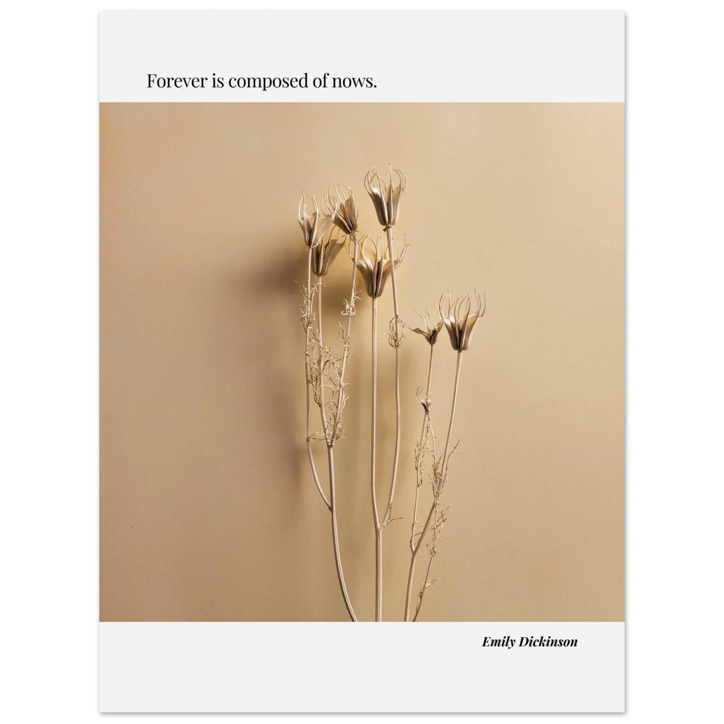 Emily Dickinson Quote Poster-INK & FRAME STUDIO