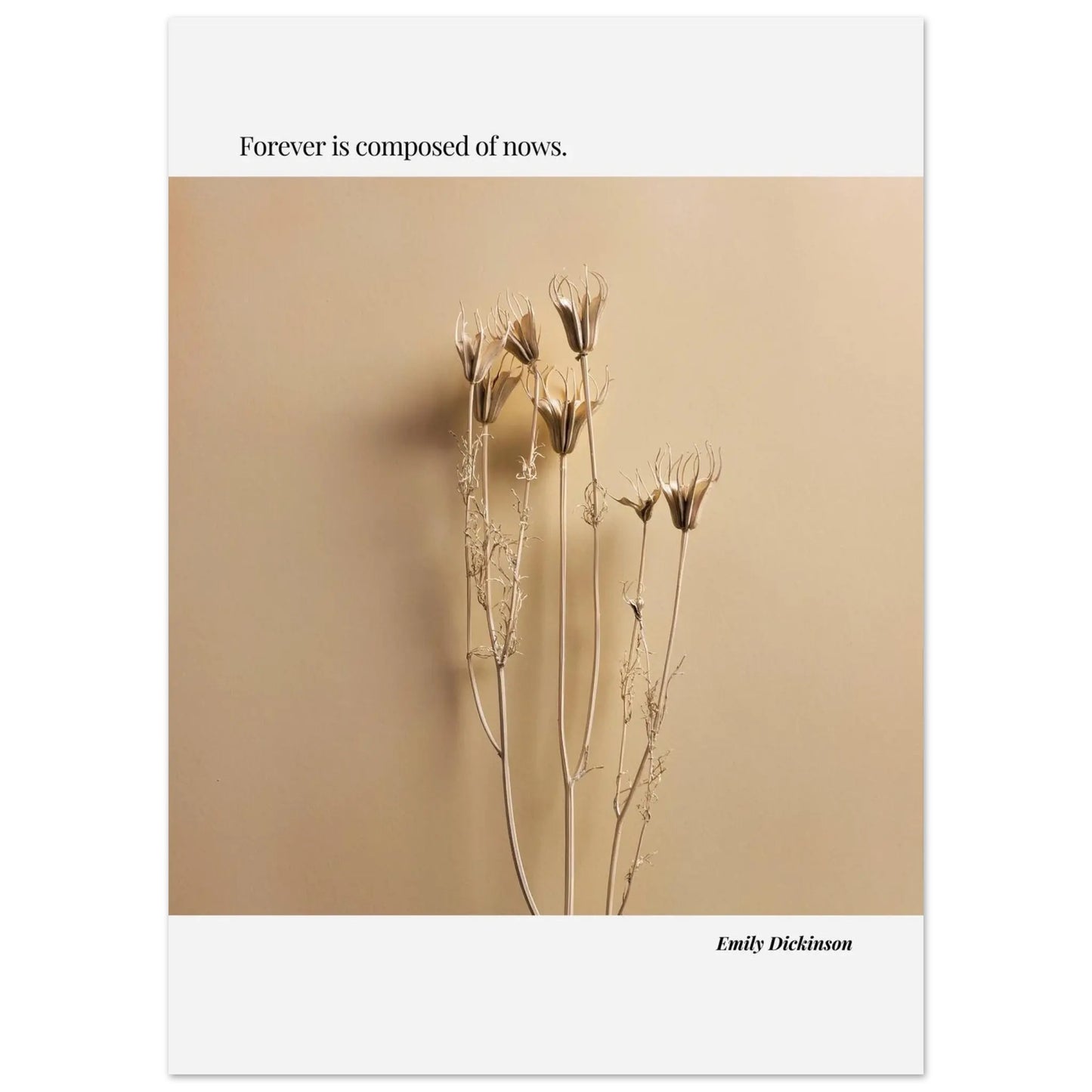 Emily Dickinson Quote Poster-INK & FRAME STUDIO