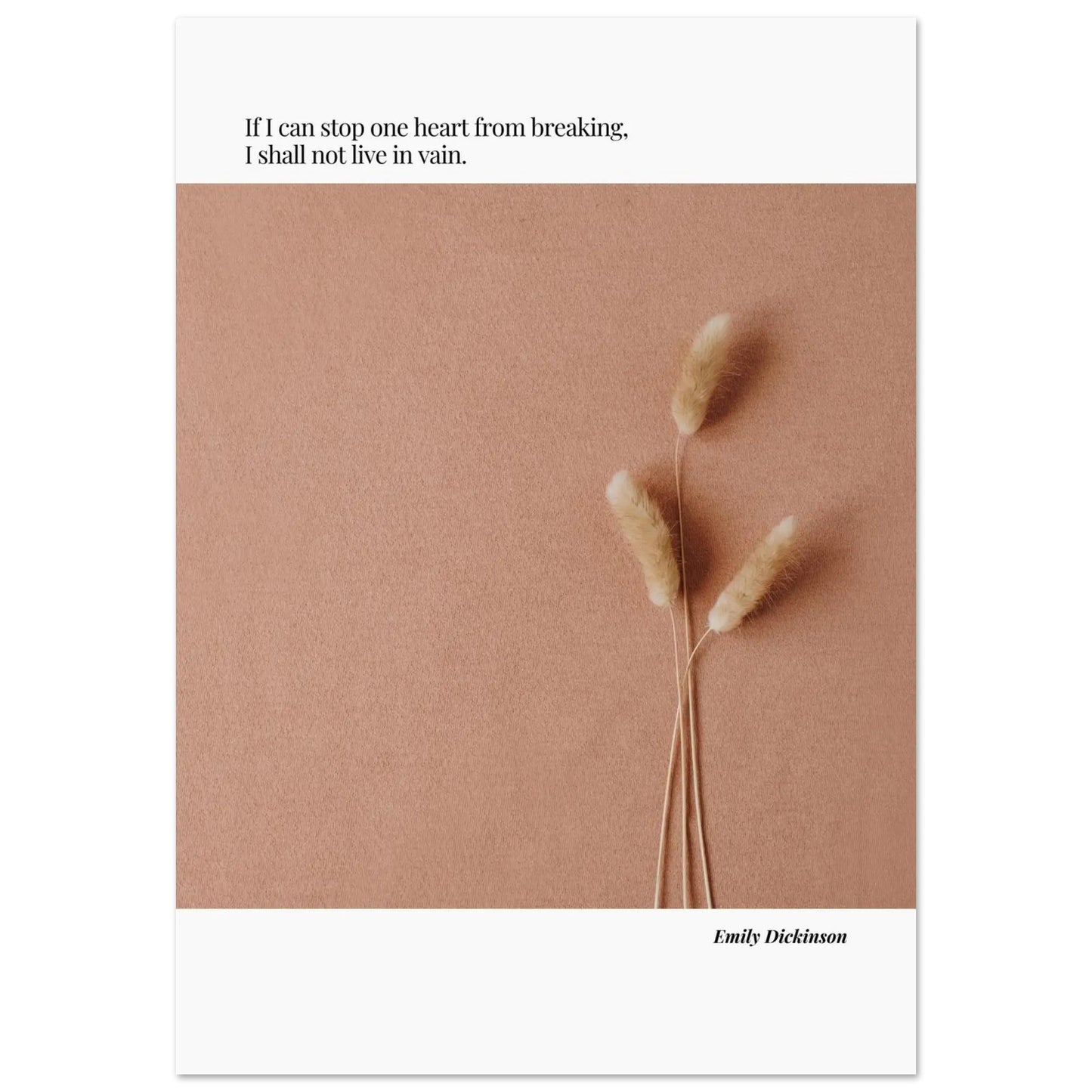 Emily Dickinson Quote Poster-INK & FRAME STUDIO