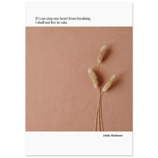 Emily Dickinson Quote Poster-INK & FRAME STUDIO