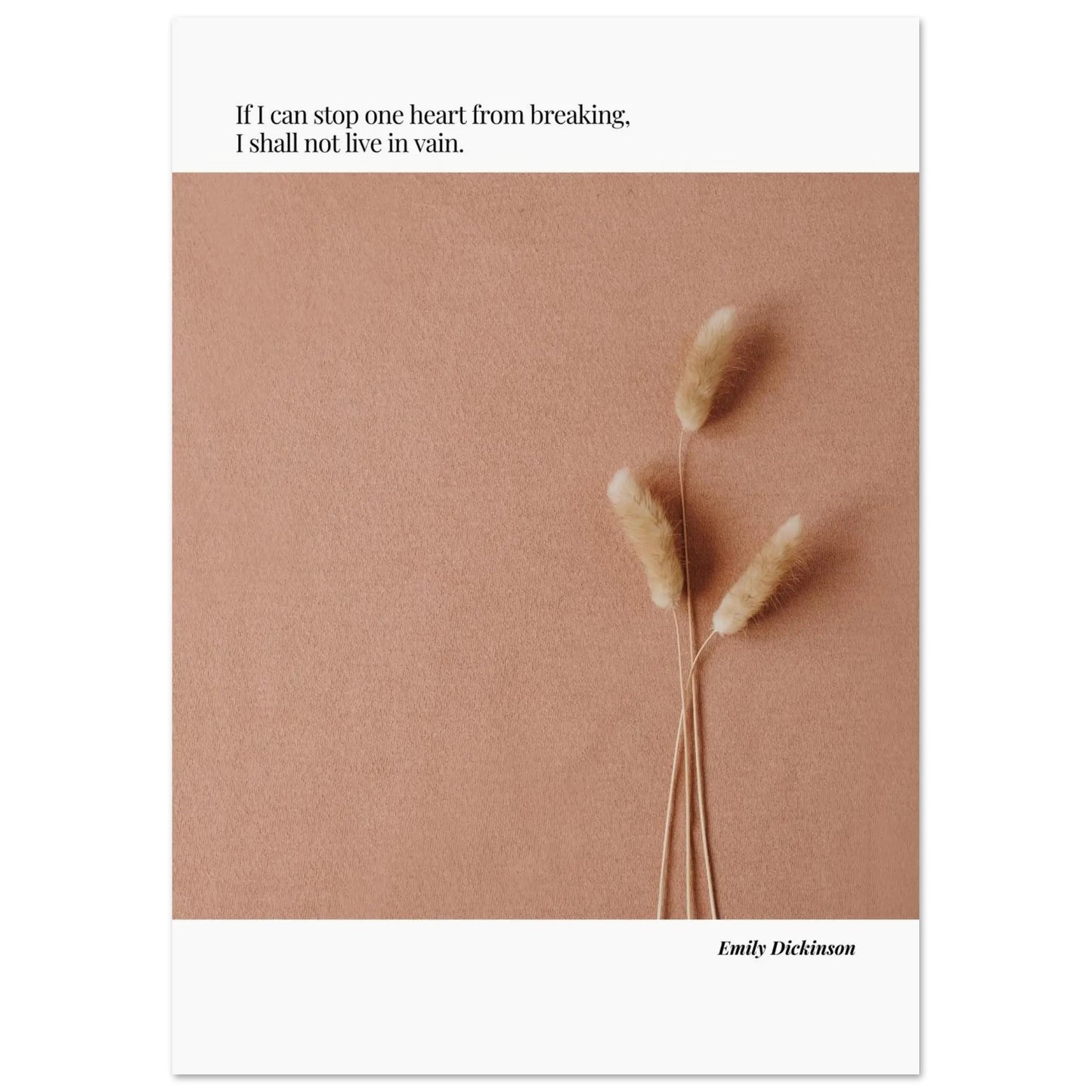 Emily Dickinson Quote Poster-INK & FRAME STUDIO