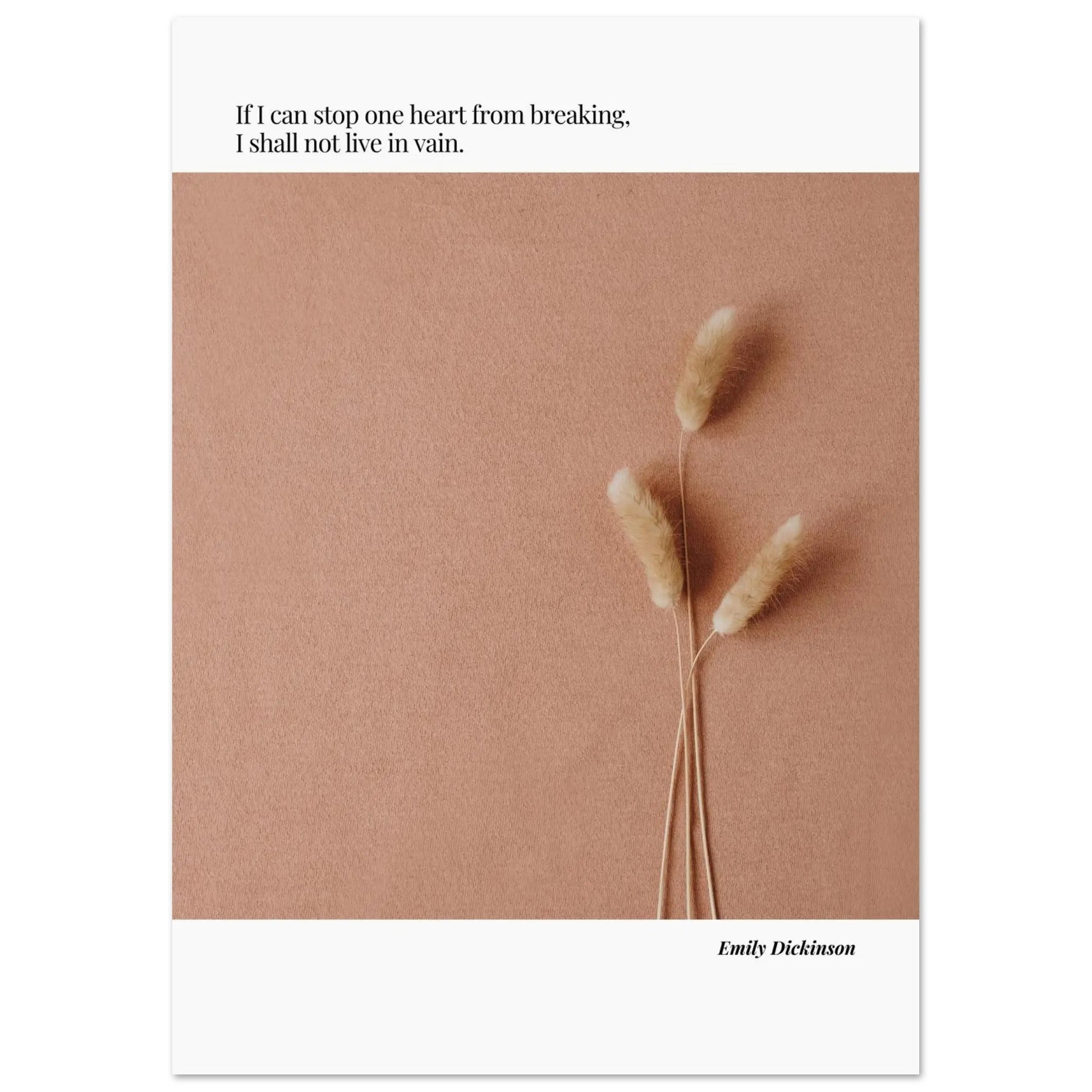 Emily Dickinson Quote Poster-INK & FRAME STUDIO