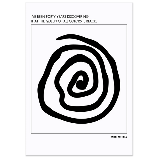 Henri Matisse Quote-INK & FRAME STUDIO