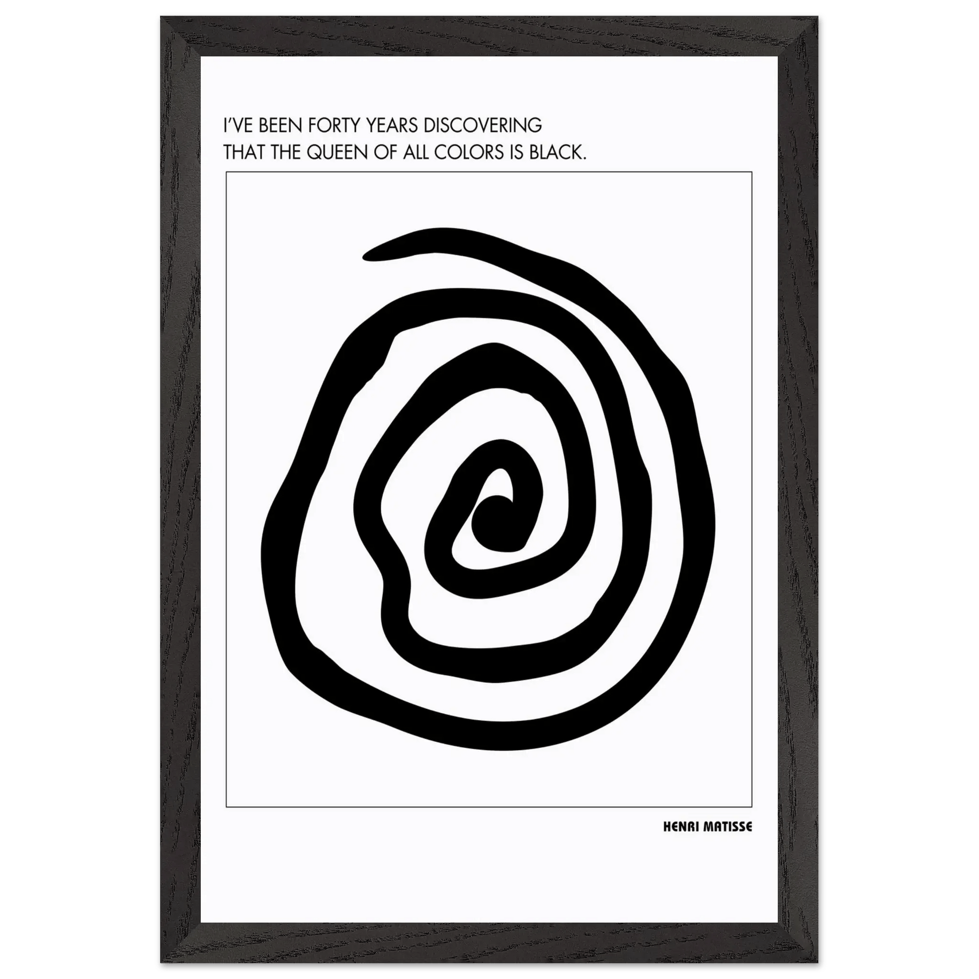 Henri Matisse Quote-INK & FRAME STUDIO