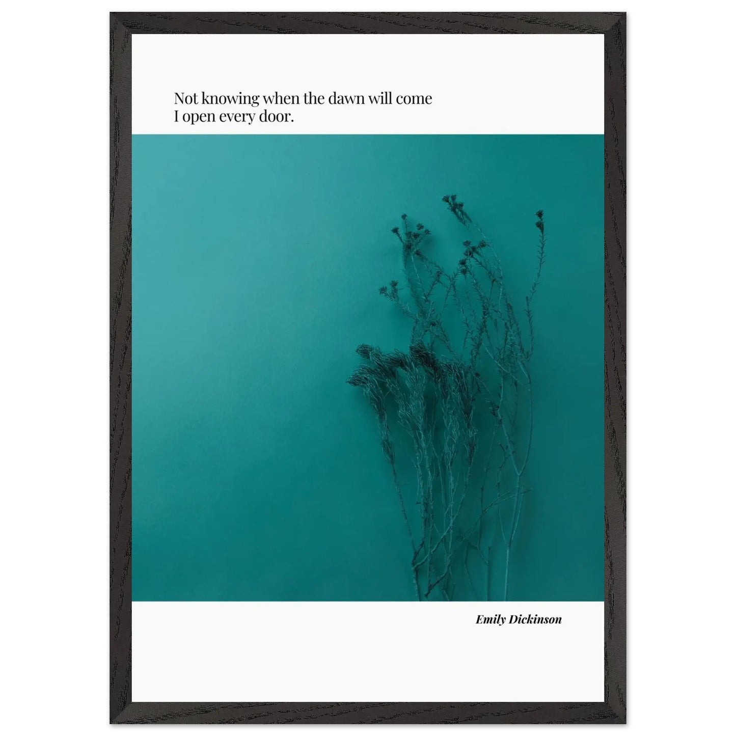 Emily Dickinson Quote Poster-INK & FRAME STUDIO