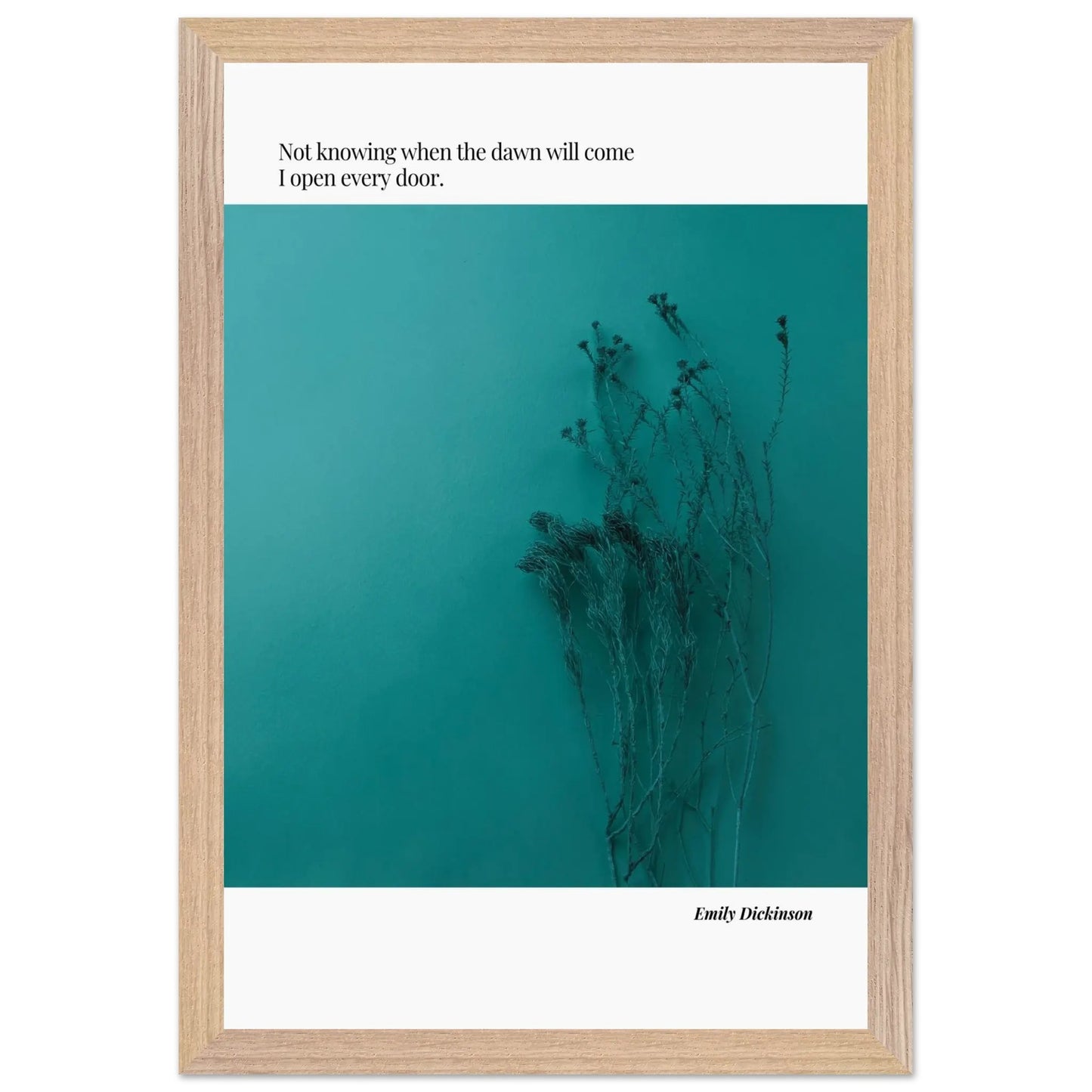 Emily Dickinson Quote Poster-INK & FRAME STUDIO