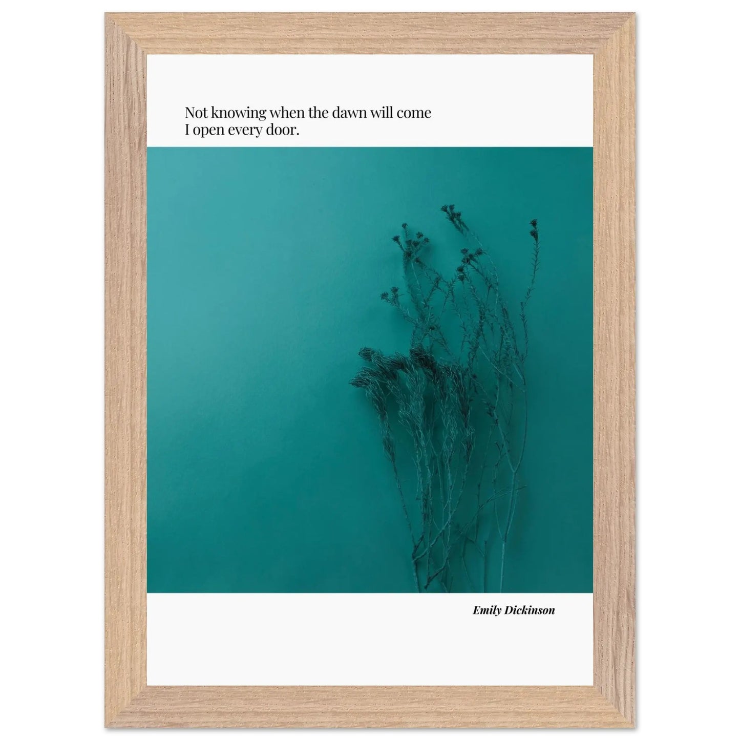 Emily Dickinson Quote Poster-INK & FRAME STUDIO