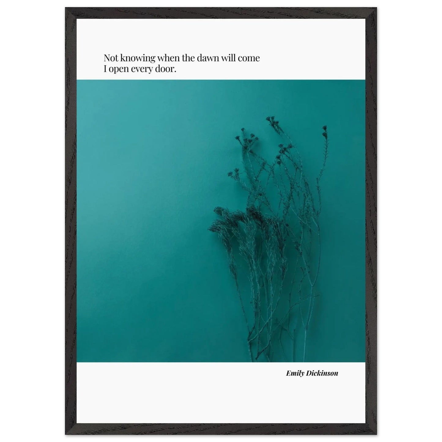 Emily Dickinson Quote Poster-INK & FRAME STUDIO