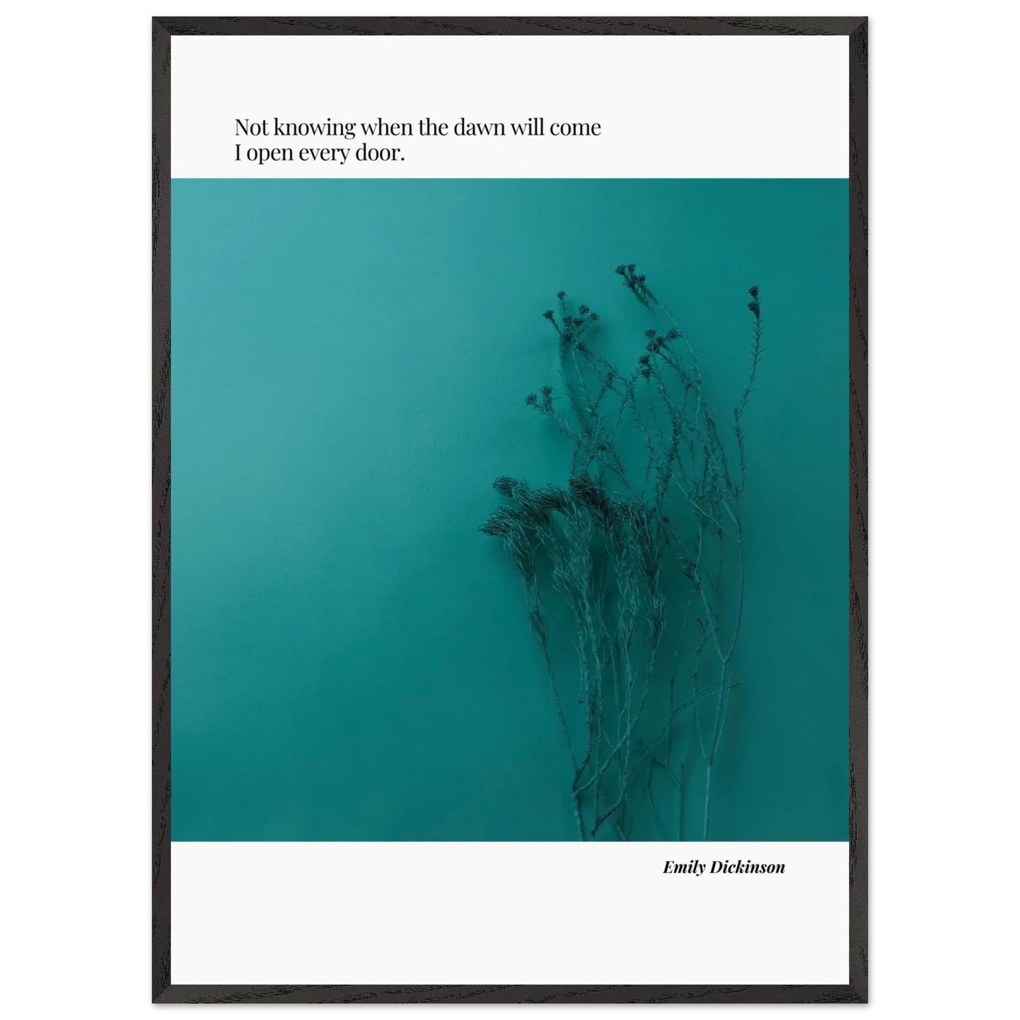 Emily Dickinson Quote Poster-INK & FRAME STUDIO