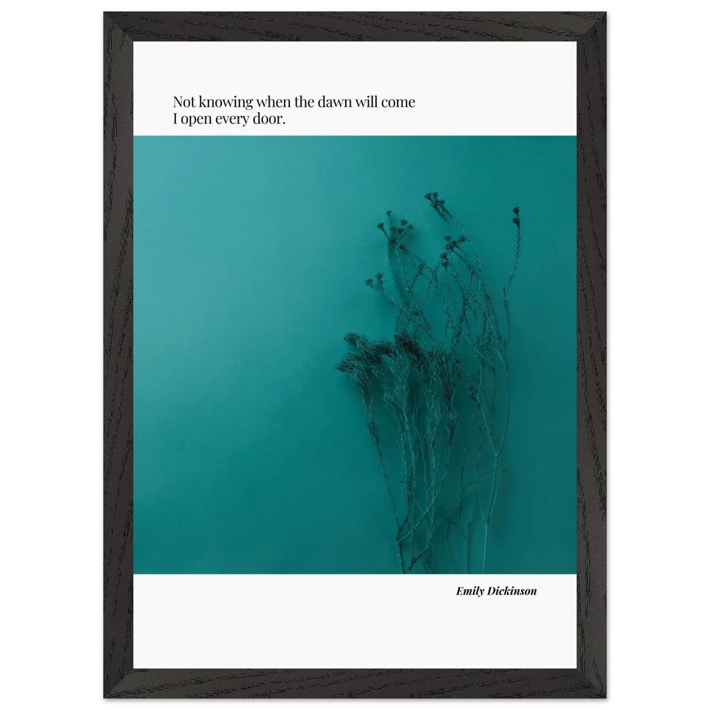 Emily Dickinson Quote Poster-INK & FRAME STUDIO