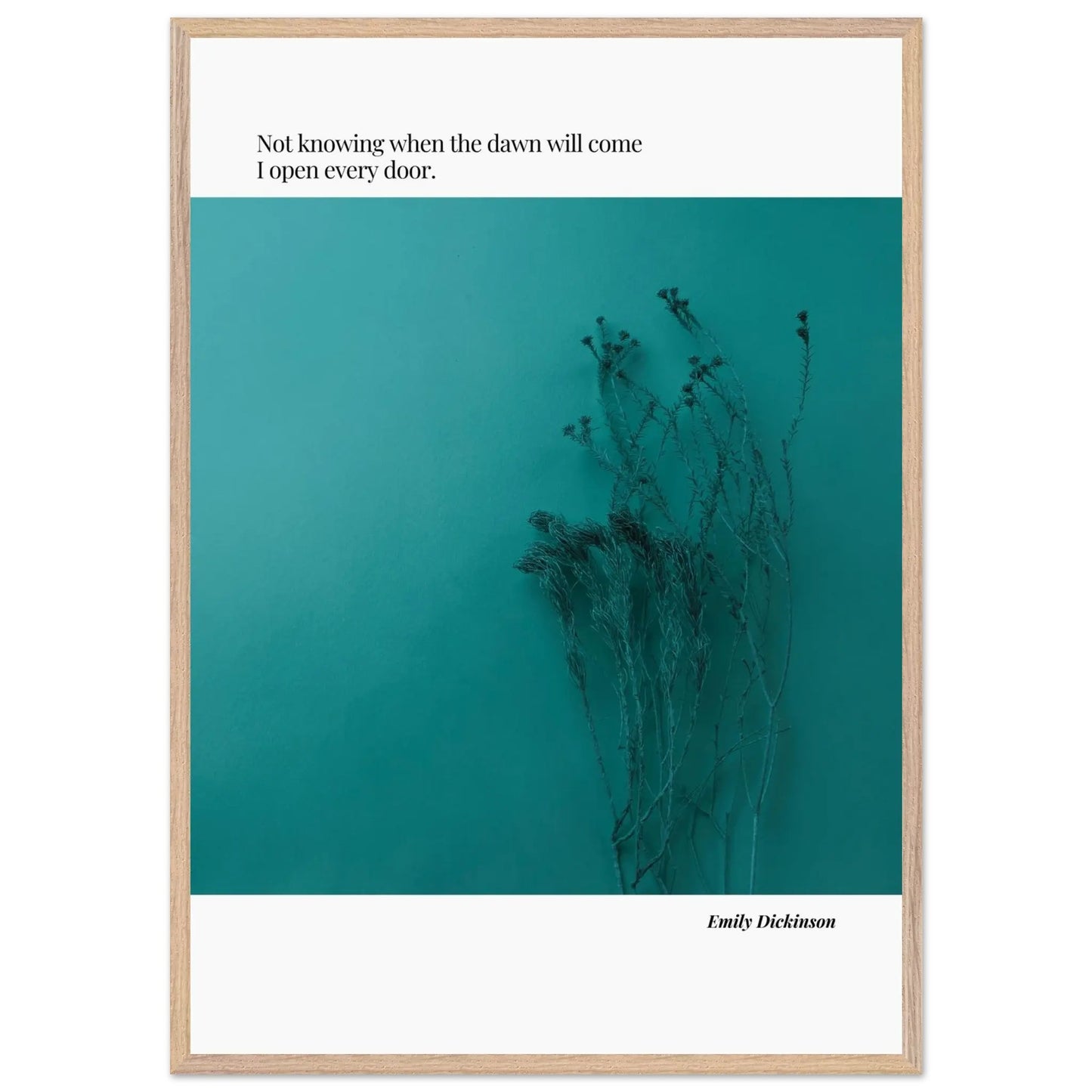 Emily Dickinson Quote Poster-INK & FRAME STUDIO