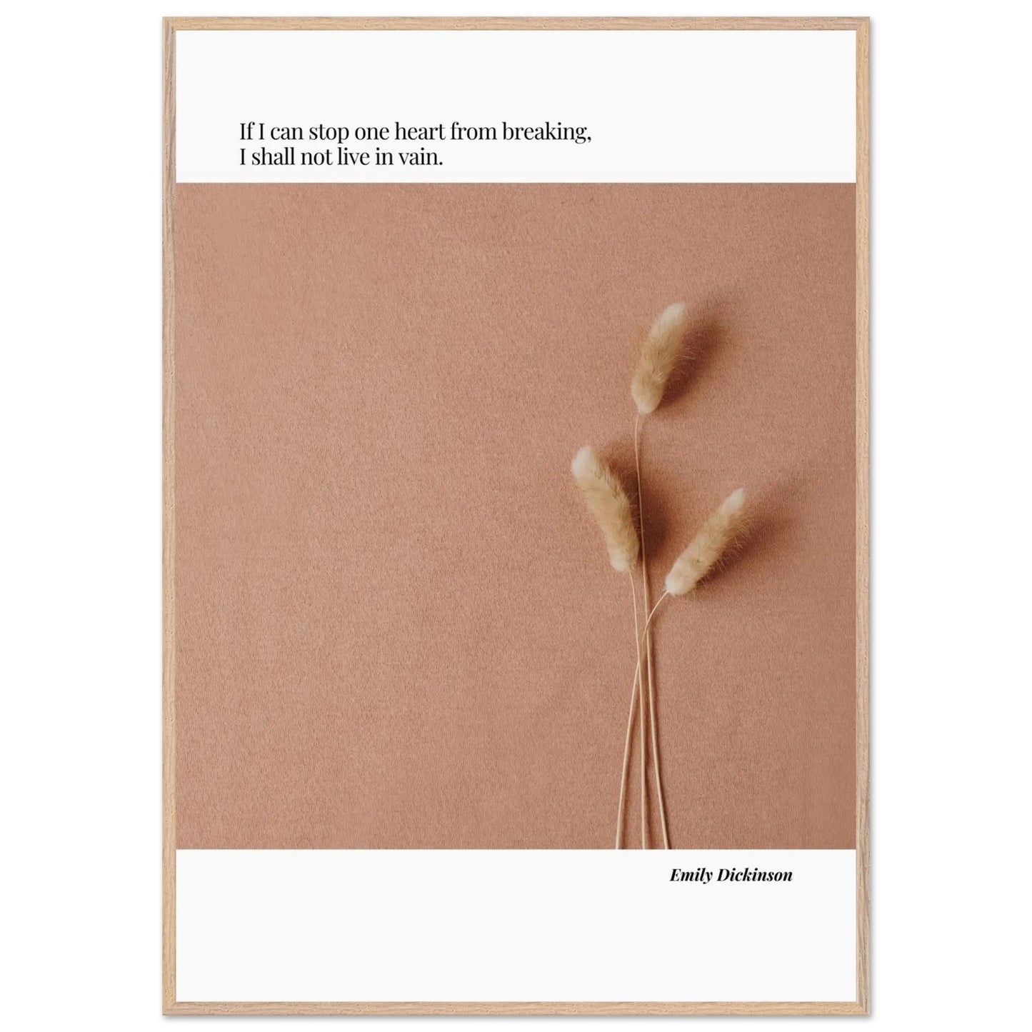 Emily Dickinson Quote Poster-INK & FRAME STUDIO
