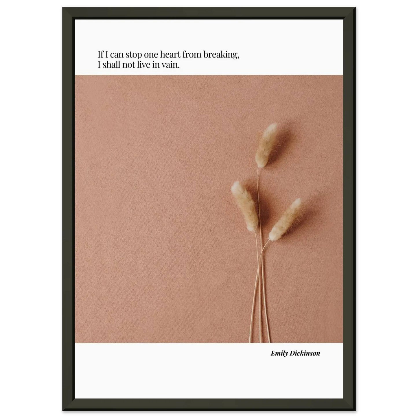 Emily Dickinson Quote Poster-INK & FRAME STUDIO
