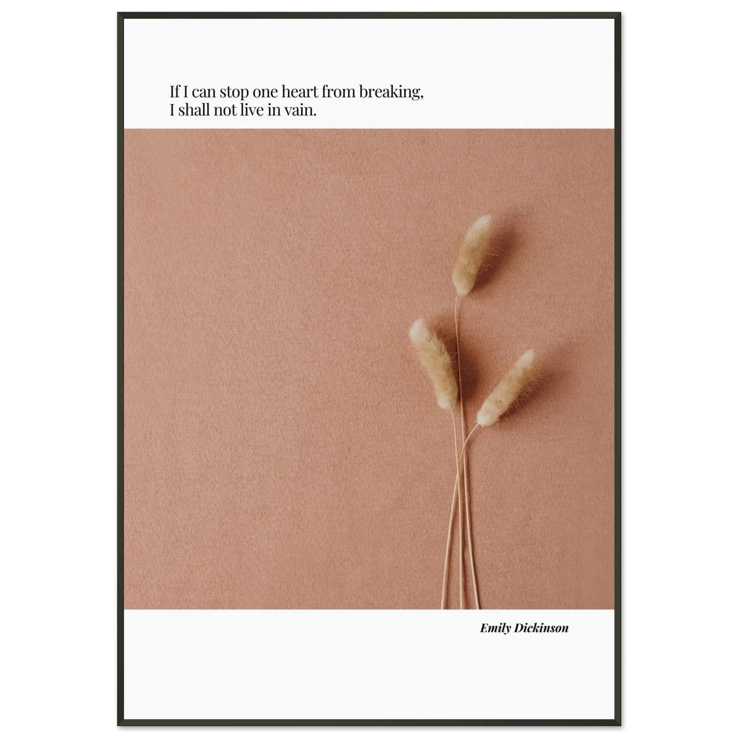 Emily Dickinson Quote Poster-INK & FRAME STUDIO