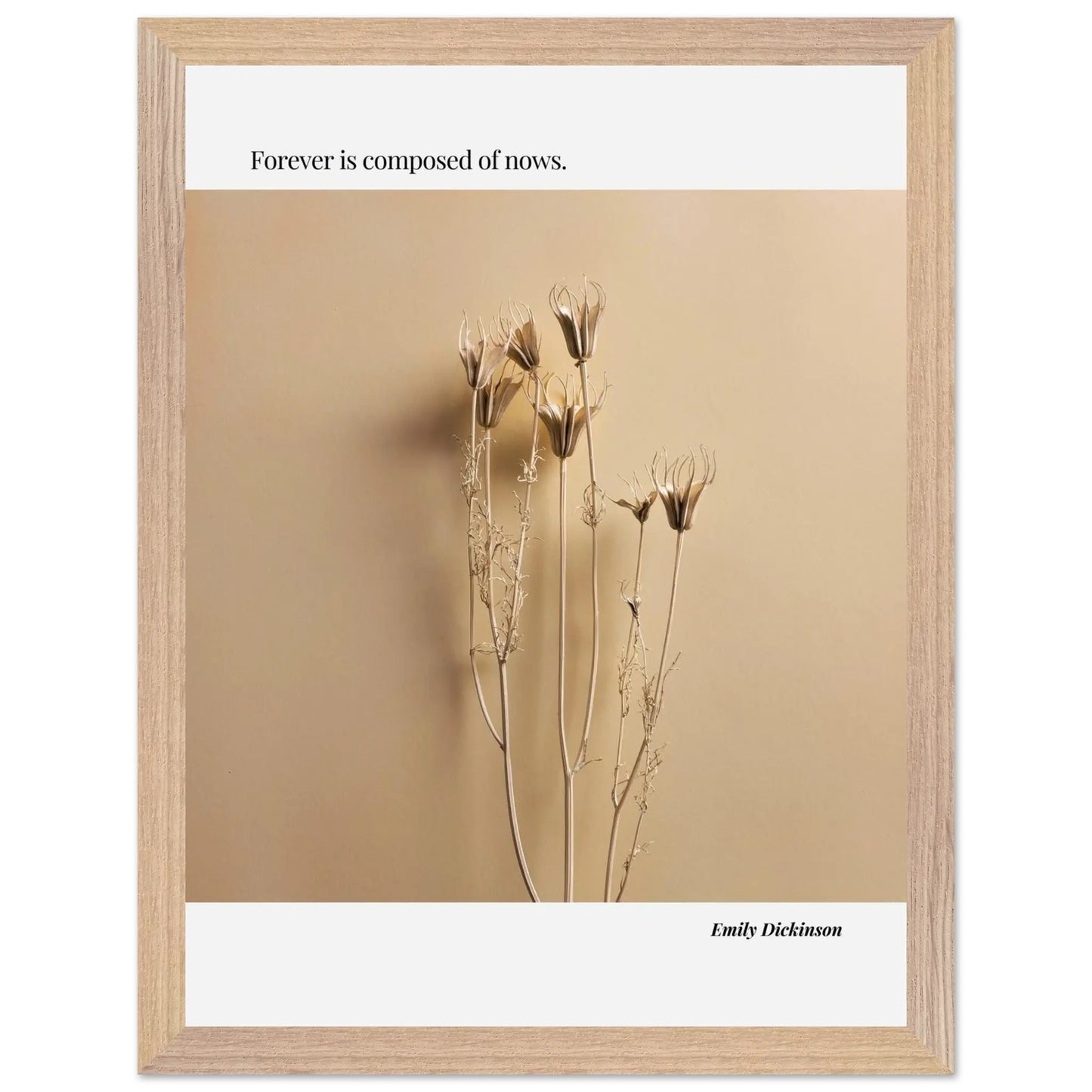 Emily Dickinson Quote Poster-INK & FRAME STUDIO