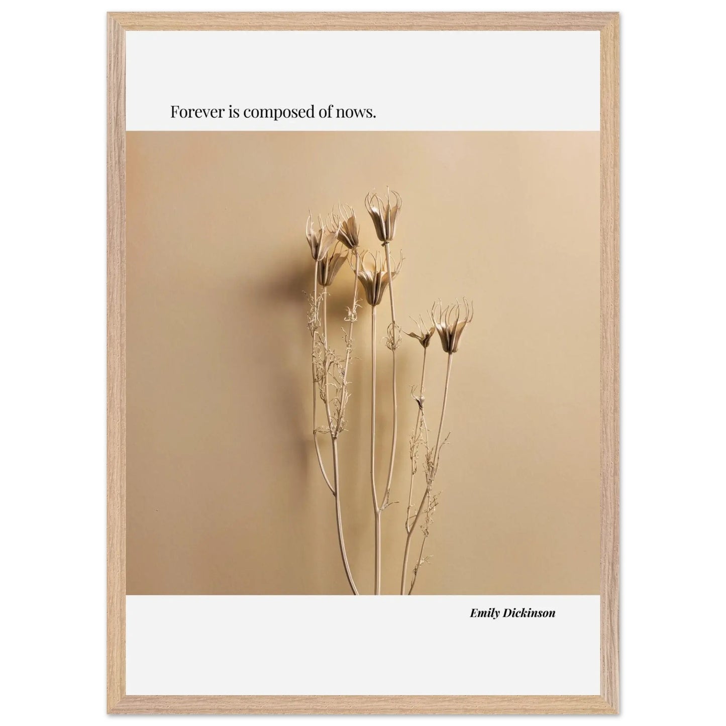 Emily Dickinson Quote Poster-INK & FRAME STUDIO