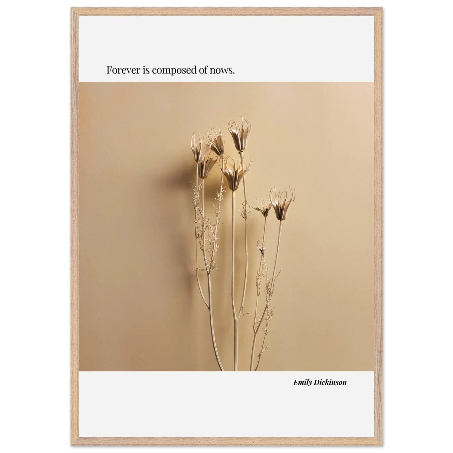 Emily Dickinson Quote Poster-INK & FRAME STUDIO