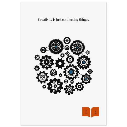 Steve Jobs Quote - Wall Art Print-INK & FRAME STUDIO