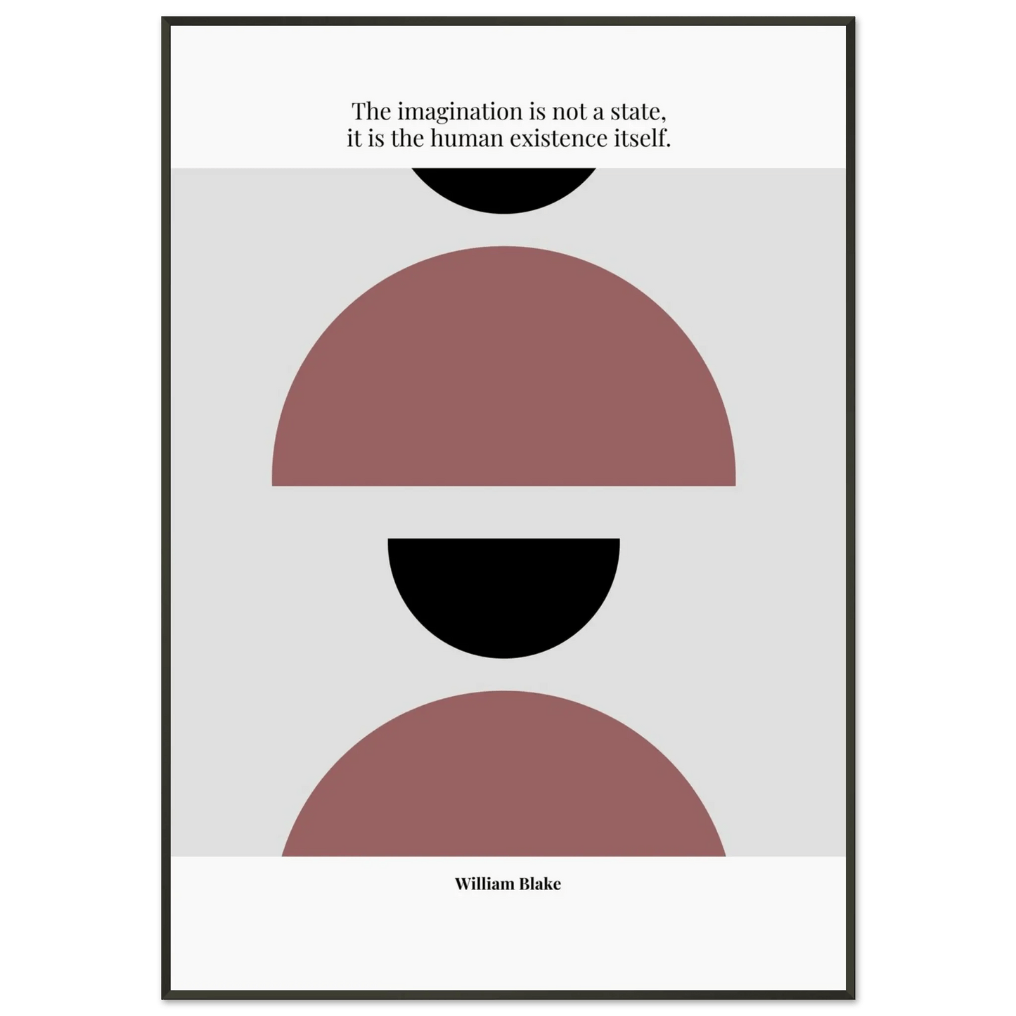 William Blake Quote Poster – Minimalist Literary Wall Art-INK & FRAME STUDIO