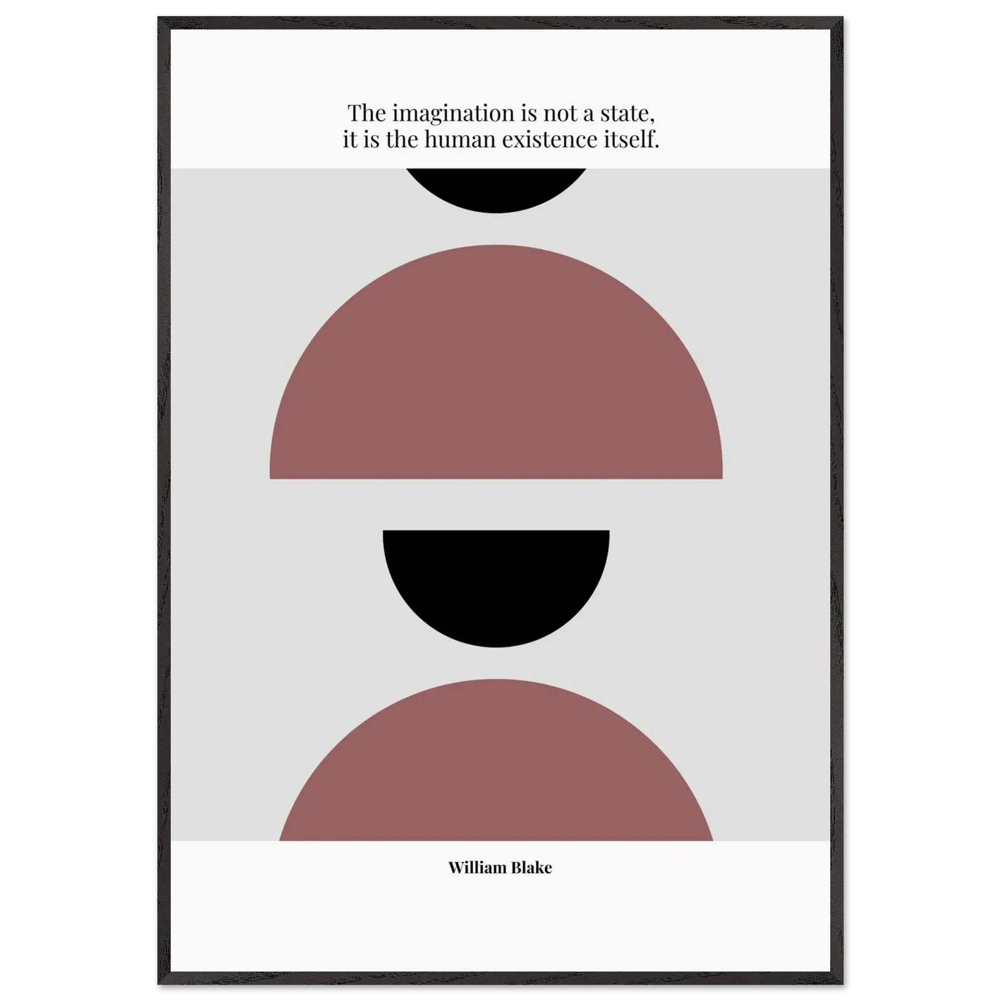 William Blake Quote Poster – Minimalist Literary Wall Art-INK & FRAME STUDIO