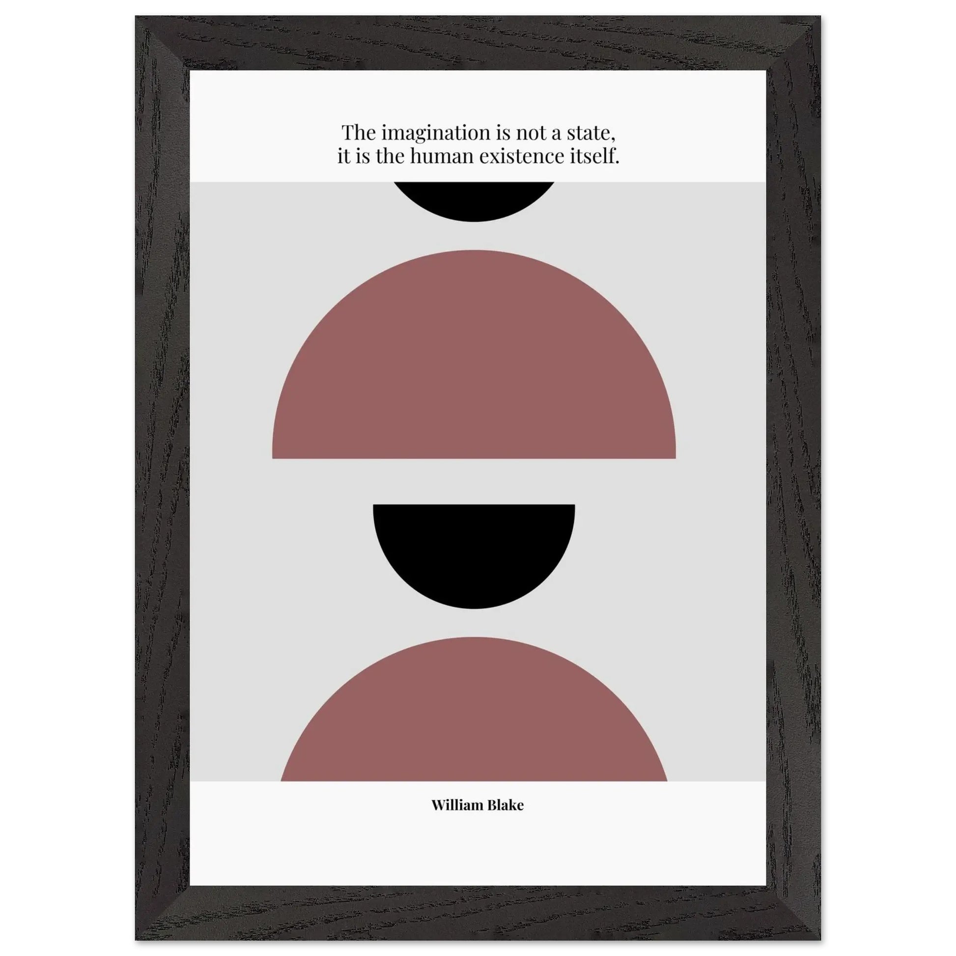 William Blake Quote Poster – Minimalist Literary Wall Art-INK & FRAME STUDIO