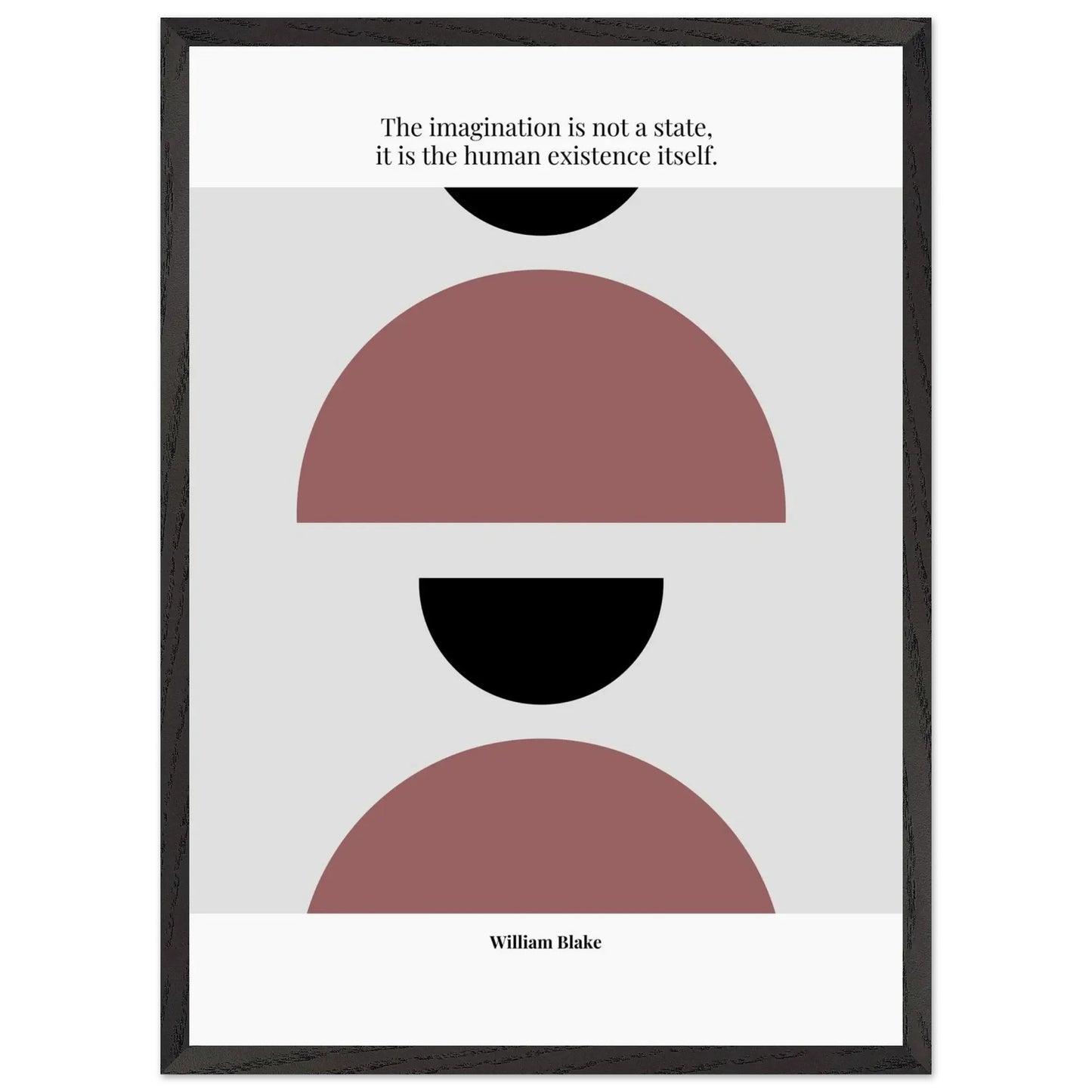 William Blake Quote Poster – Minimalist Literary Wall Art-INK & FRAME STUDIO