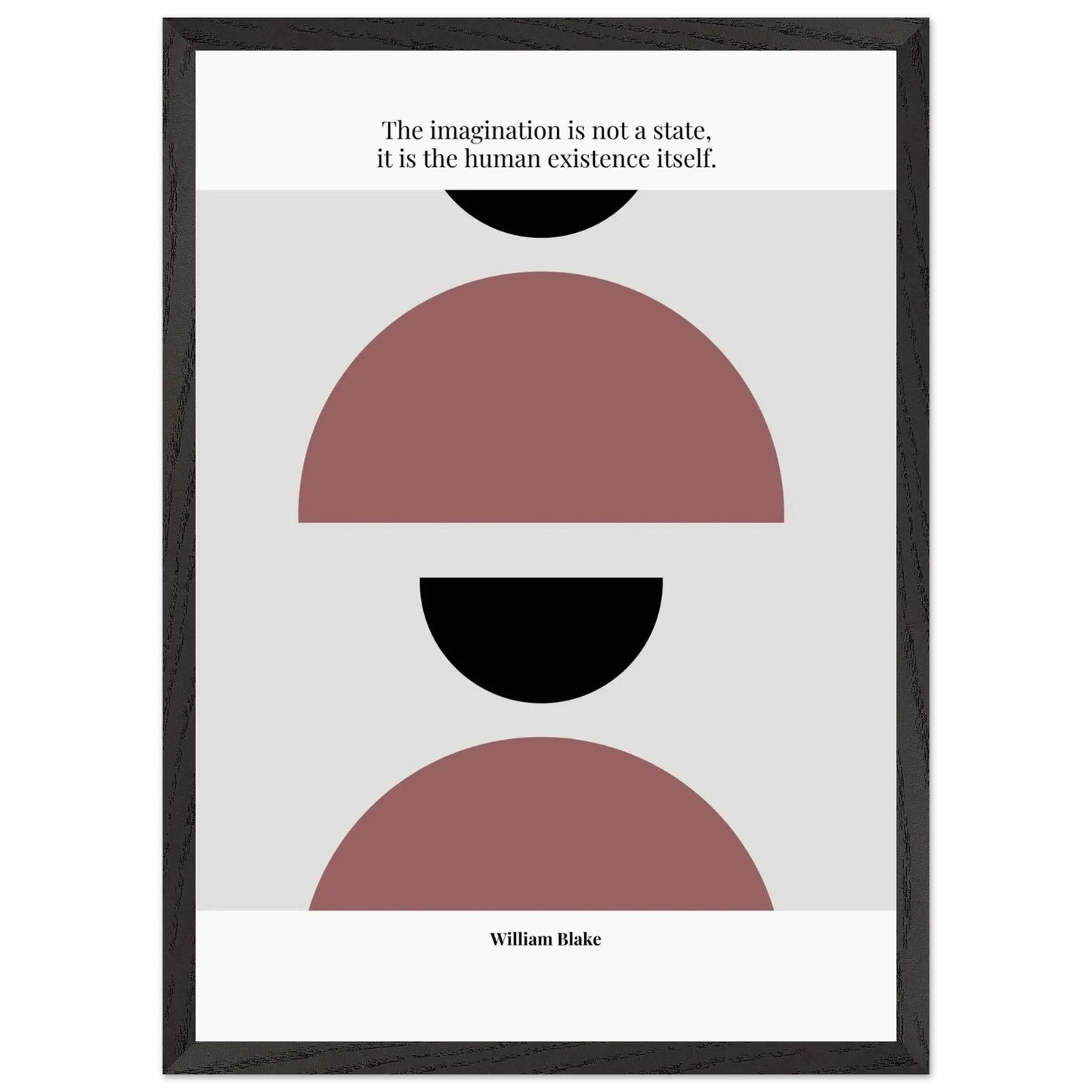 William Blake Quote Poster – Minimalist Literary Wall Art-INK & FRAME STUDIO