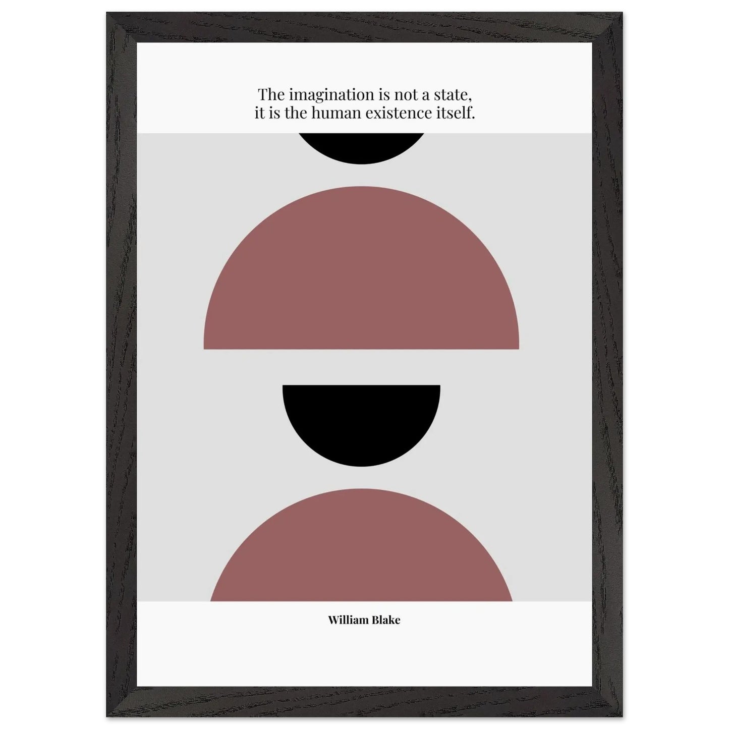 William Blake Quote Poster – Minimalist Literary Wall Art-INK & FRAME STUDIO