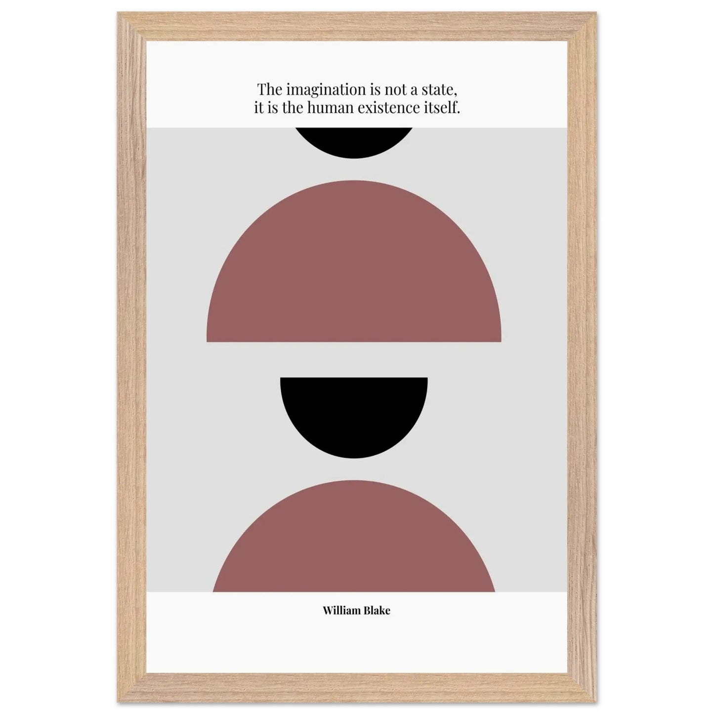 William Blake Quote Poster – Minimalist Literary Wall Art-INK & FRAME STUDIO