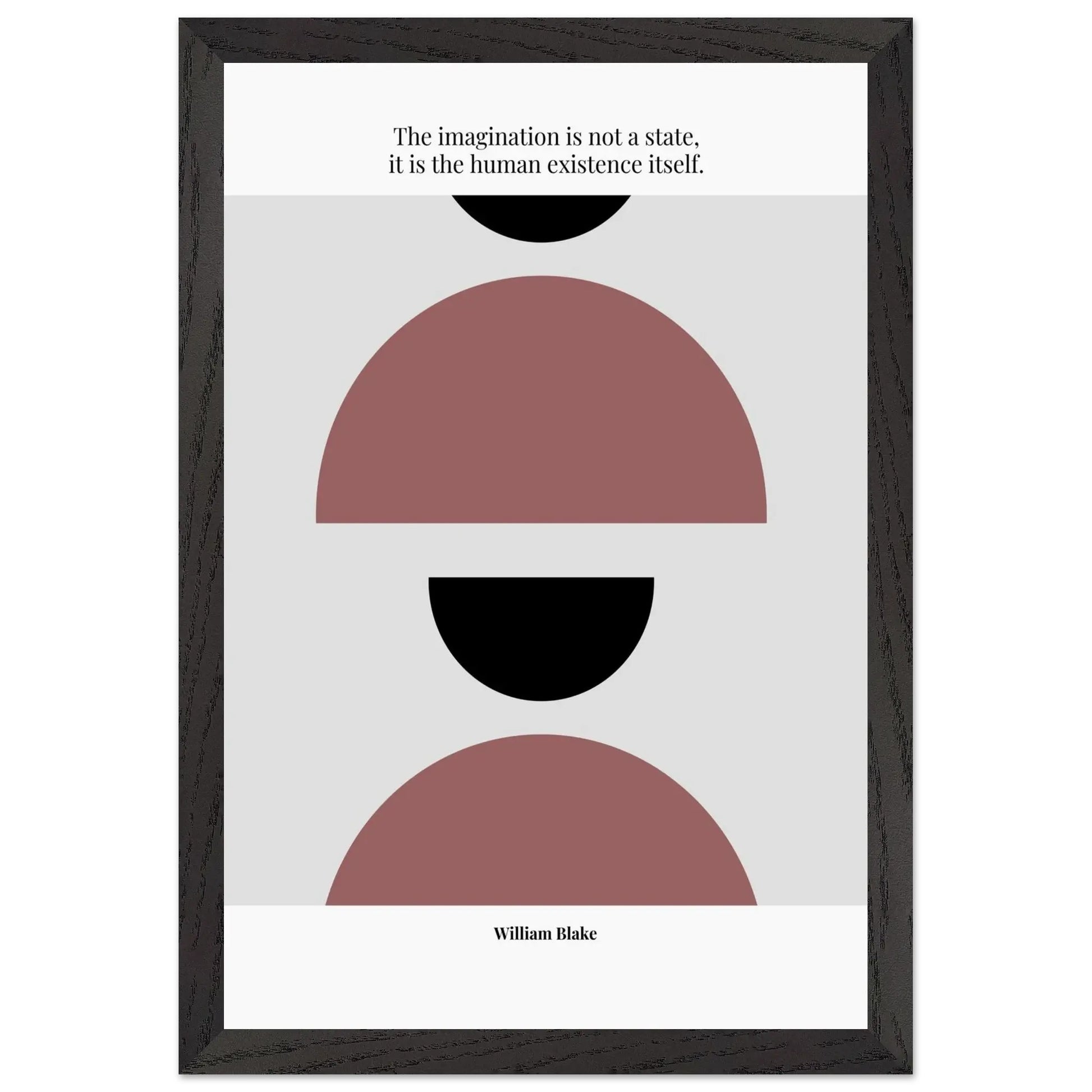 William Blake Quote Poster – Minimalist Literary Wall Art-INK & FRAME STUDIO