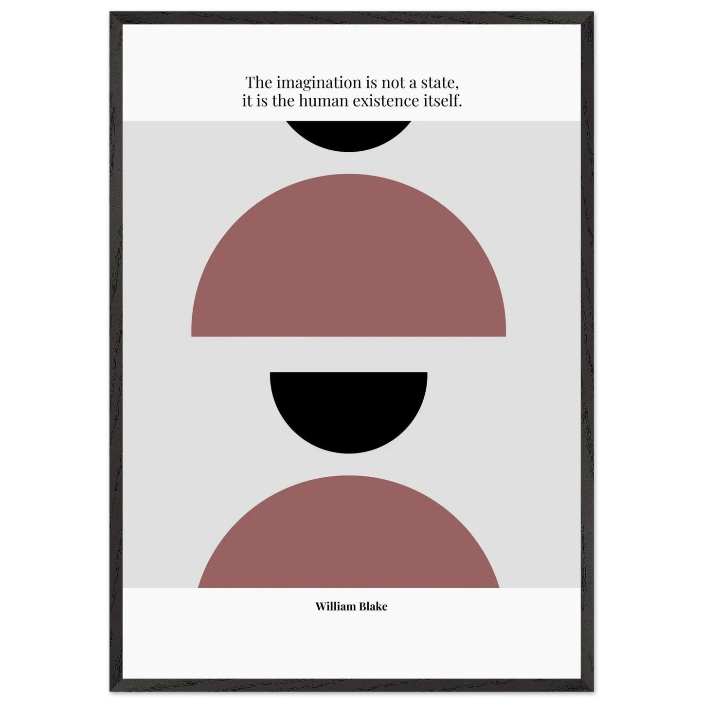 William Blake Quote Poster – Minimalist Literary Wall Art-INK & FRAME STUDIO