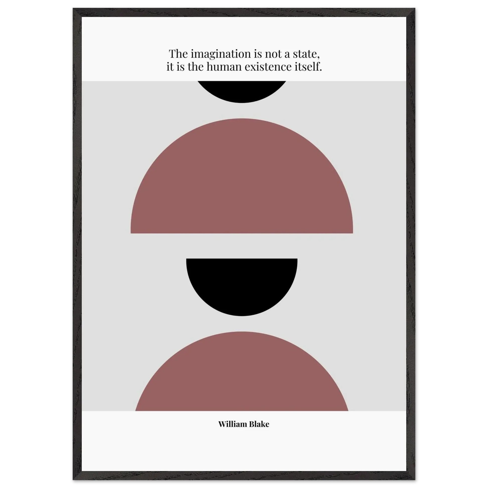 William Blake Quote Poster – Minimalist Literary Wall Art-INK & FRAME STUDIO