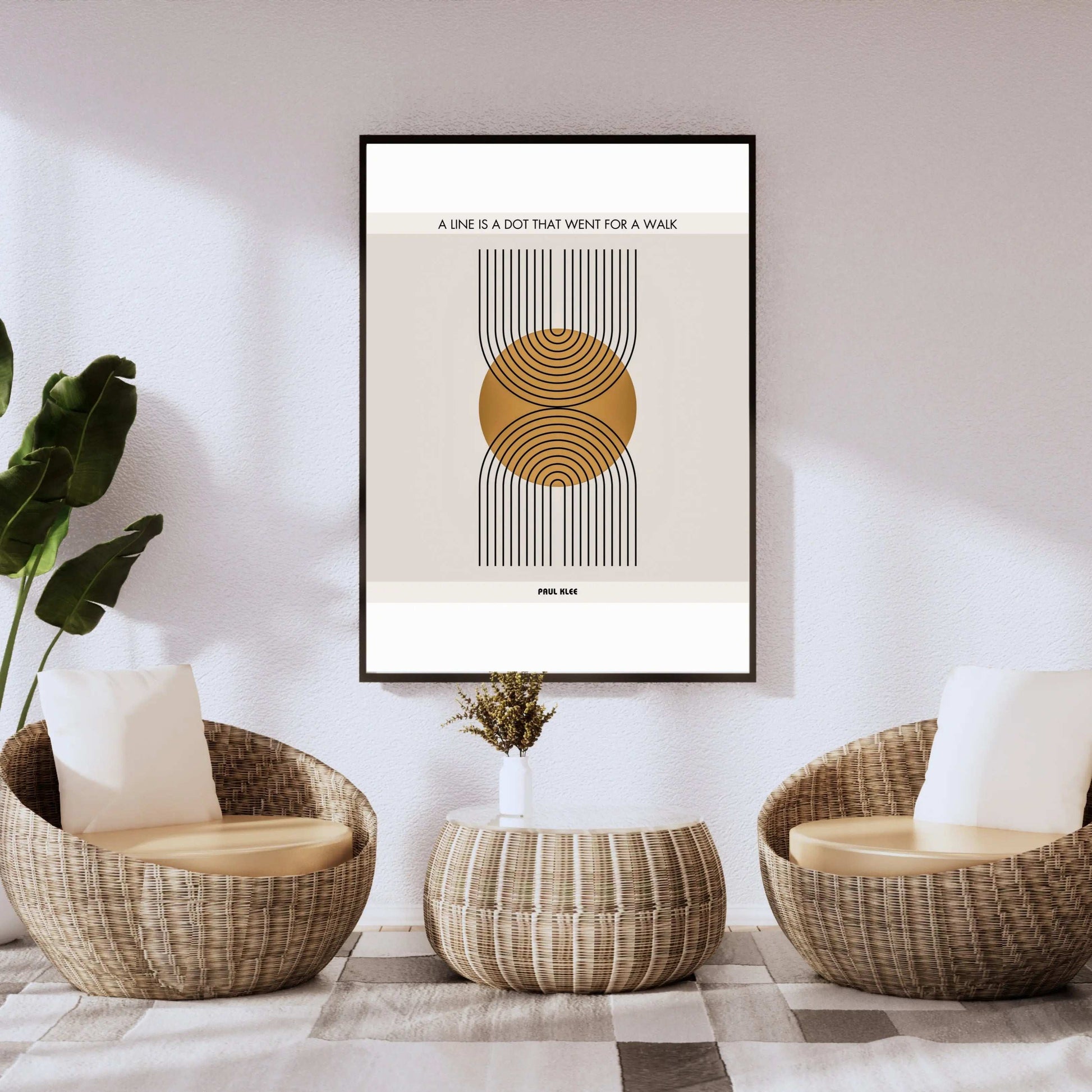 Paul Klee Print - Bauhaus Wall Art Poster-INK & FRAME STUDIO