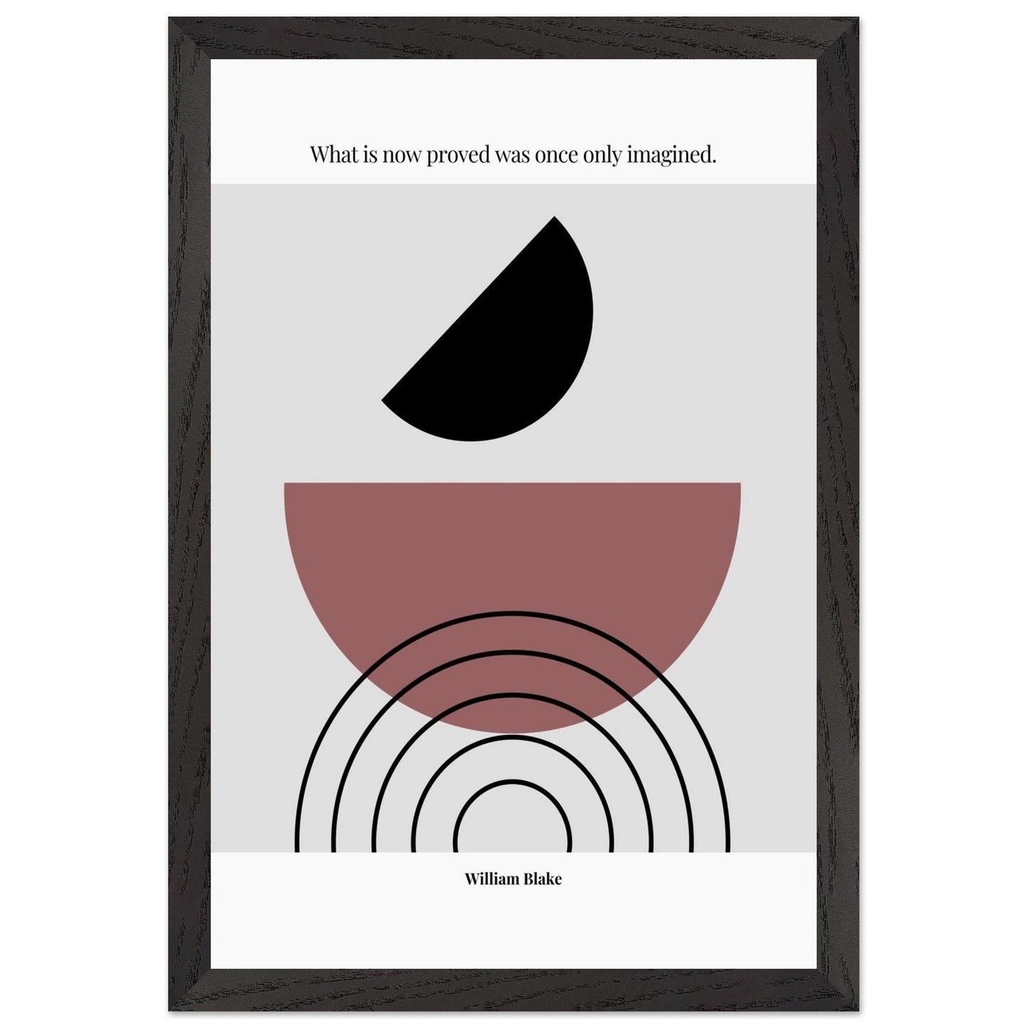 William Blake Quote  – Minimalist wall Decor-INK & FRAME STUDIO