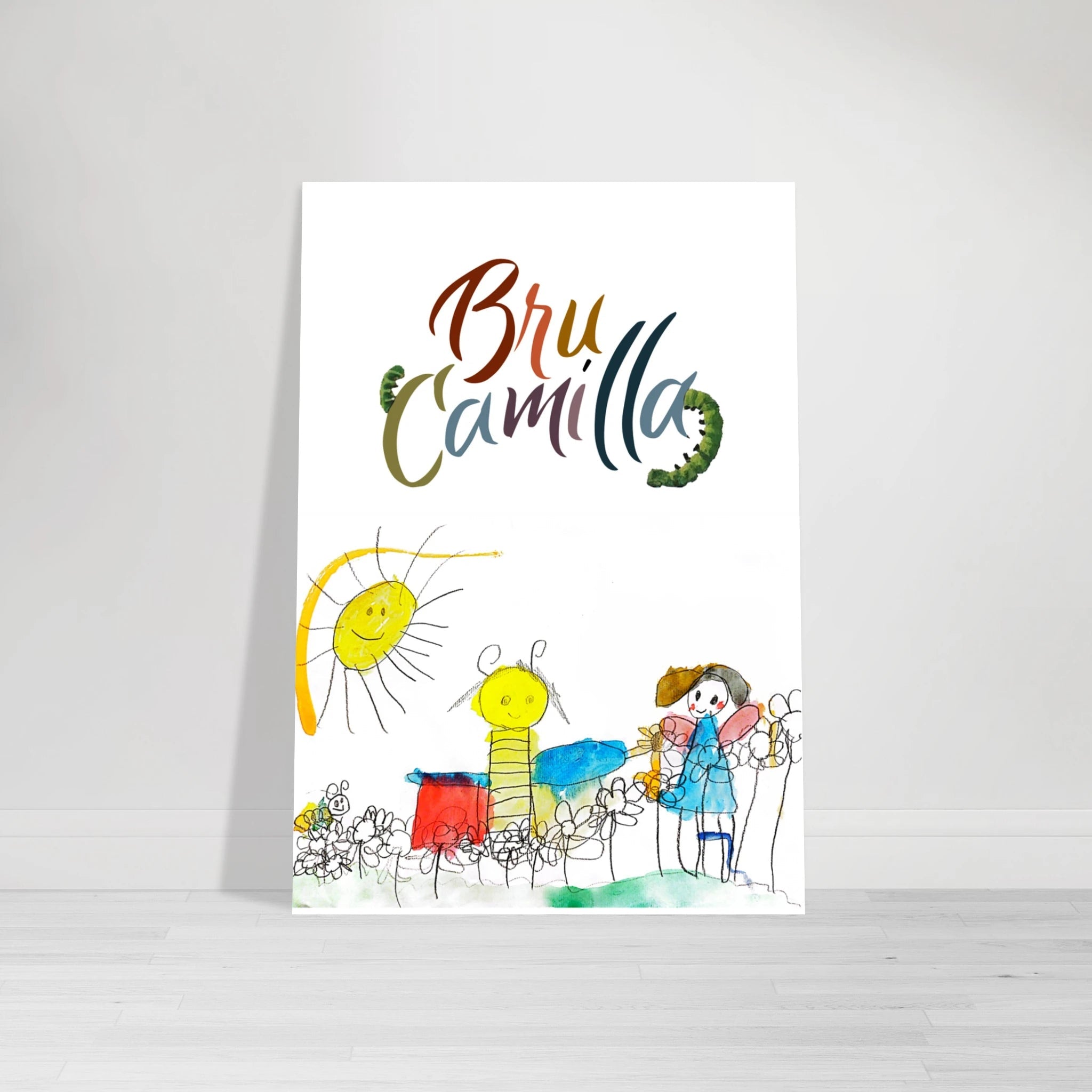 Fine Art Poster  Print Material INK & FRAME STUDIO