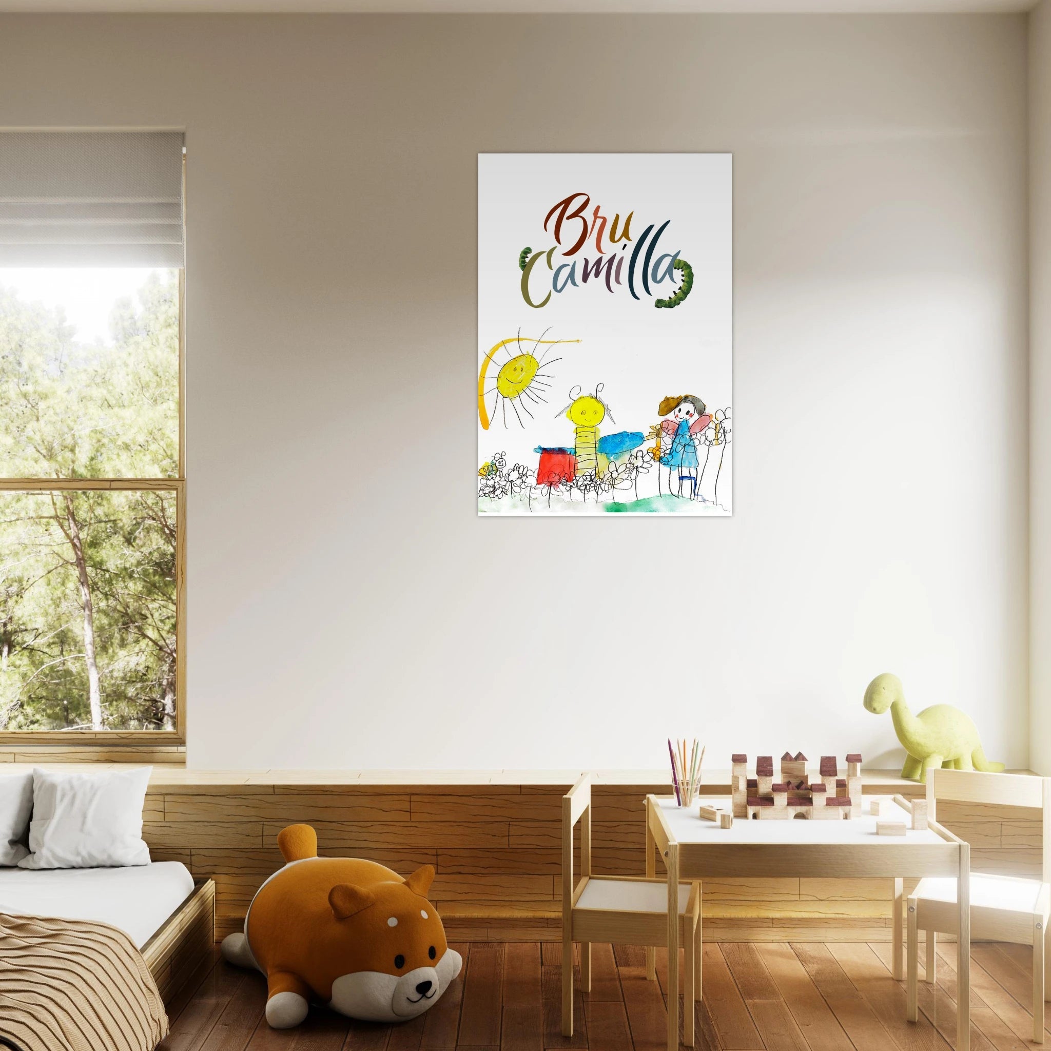Fine Art Poster  Print Material INK & FRAME STUDIO