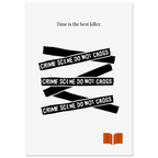 Agatha Christie Quote Print - Minimalist Poster  Print Material INK & FRAME STUDIO