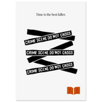Agatha Christie Quote Print - Minimalist Poster  Print Material INK & FRAME STUDIO