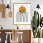 Albert Einstein Poster  Print Material INK & FRAME STUDIO