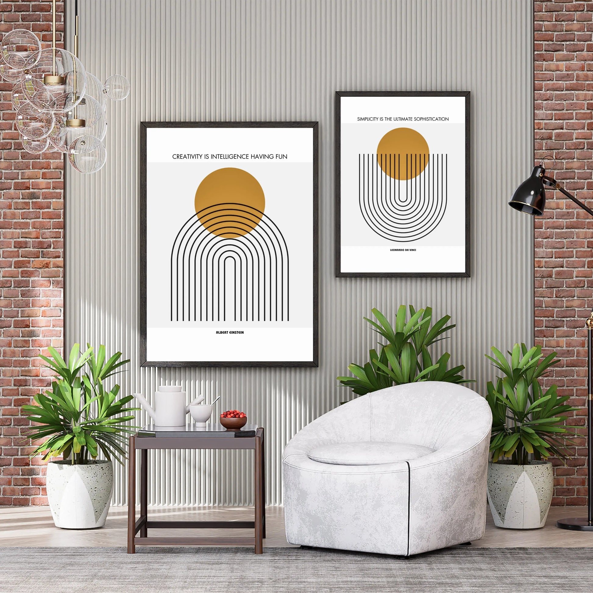Albert Einstein Poster  Print Material INK & FRAME STUDIO