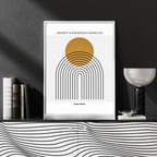 Albert Einstein Poster  Print Material INK & FRAME STUDIO