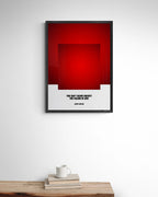 Albert Einstein Quote - Modern Minimalist Design  Print Material INK & FRAME STUDIO