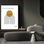 Albert Einstein Quote Poster  Print Material INK & FRAME STUDIO