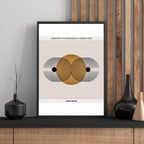 Albert Einstein Quote  Print Material INK & FRAME STUDIO