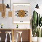 Albert Einstein Quote  Print Material INK & FRAME STUDIO