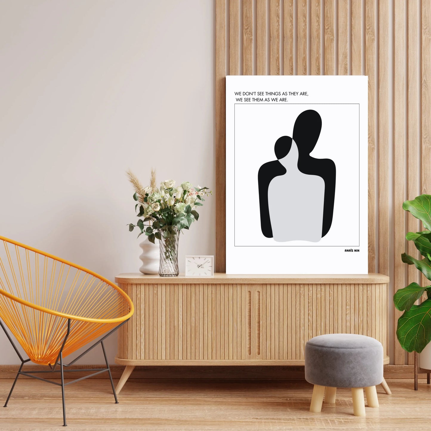 Anaïs Nin Quote Poster  Print Material INK & FRAME STUDIO