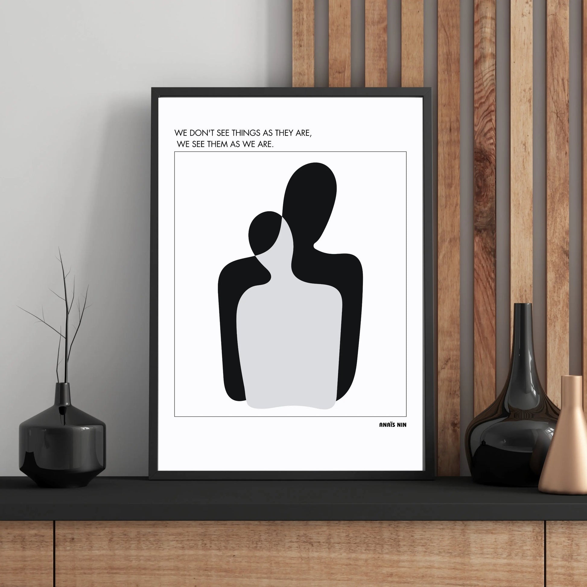 Anaïs Nin Quote Poster  Print Material INK & FRAME STUDIO