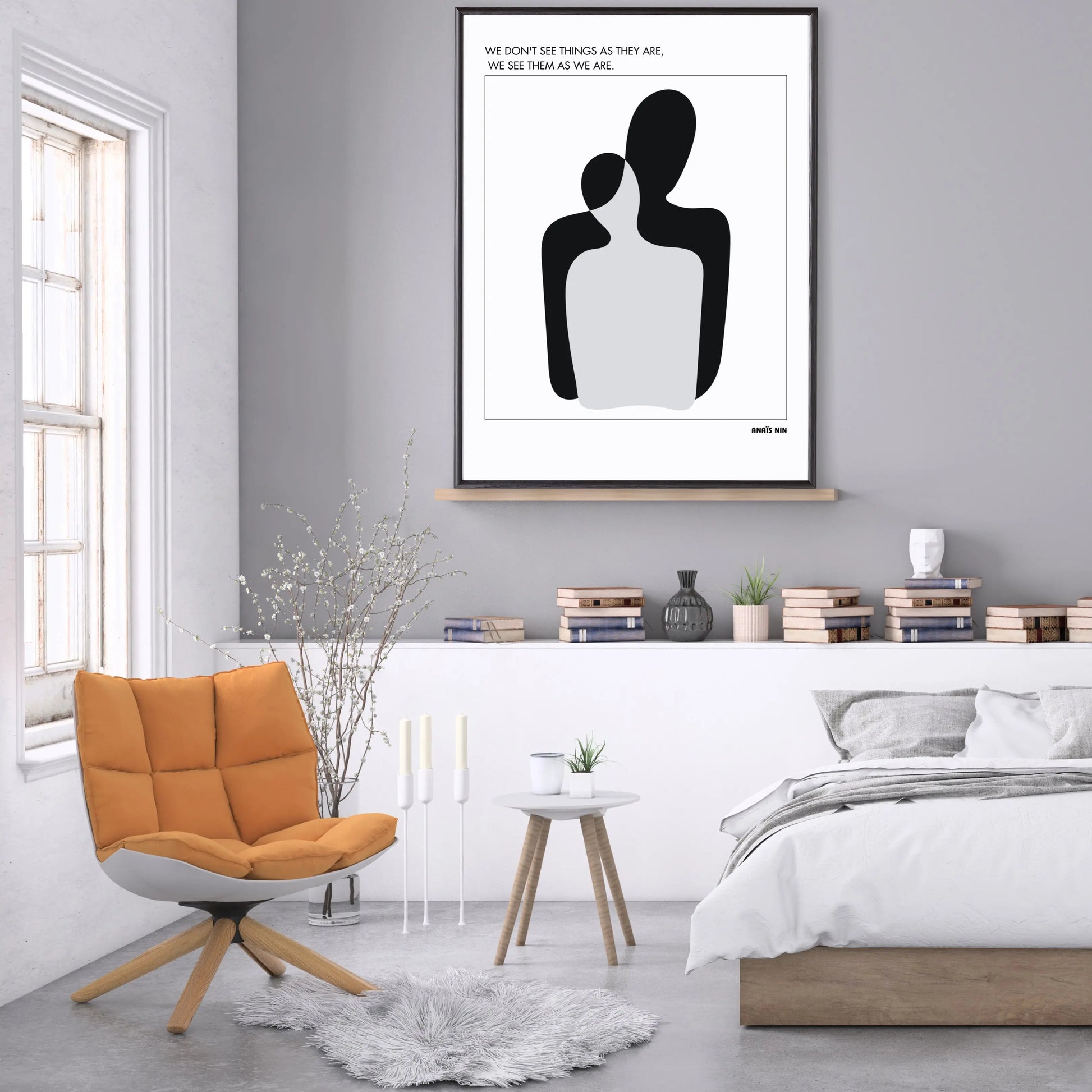 Anaïs Nin Quote Poster  Print Material INK & FRAME STUDIO